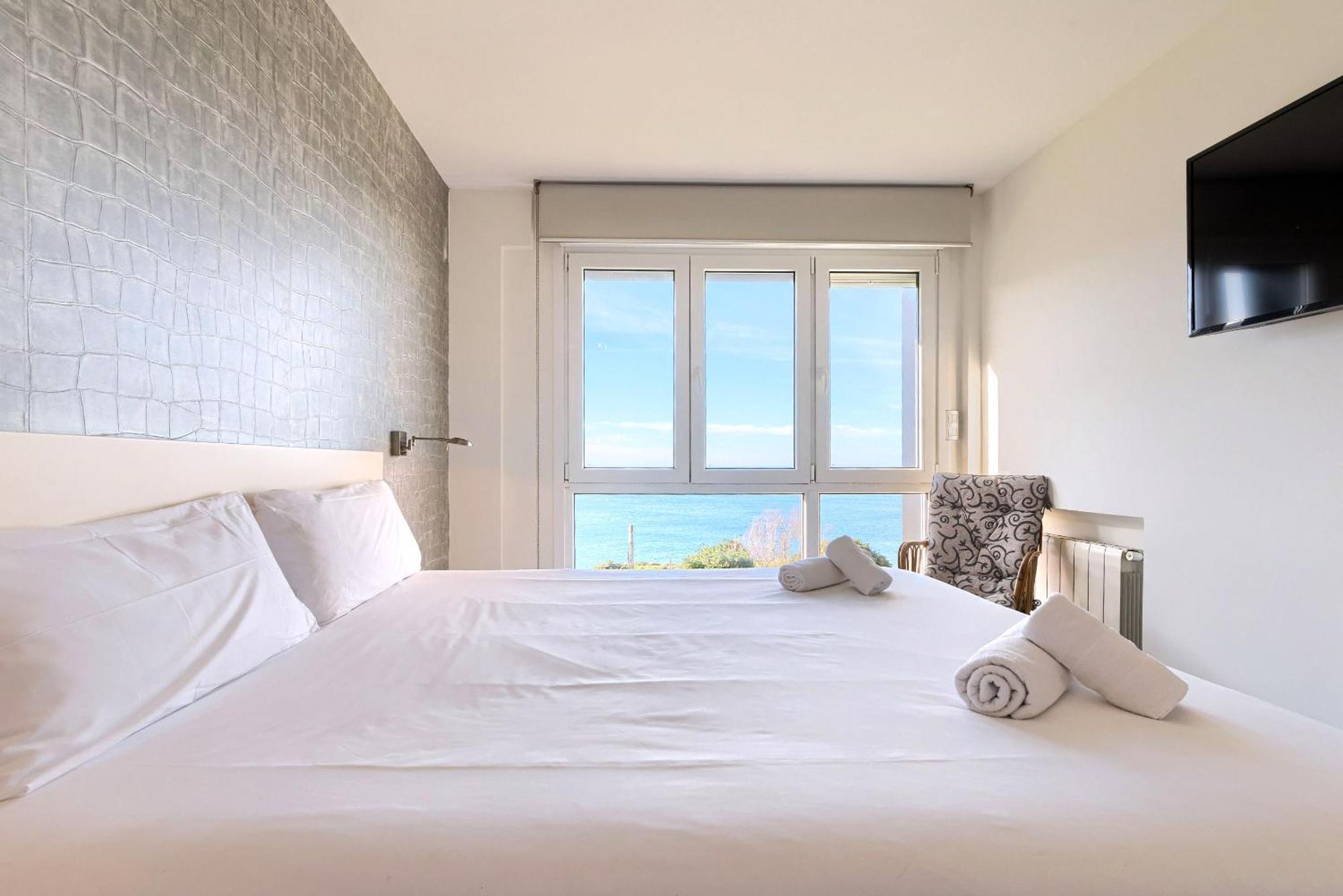 Apartamento Vistas 180º al mar/puesta de sol/Free Wifi-parking Bakio Exterior foto